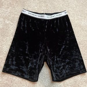Victoria’s Secret velvet bike shorts XS